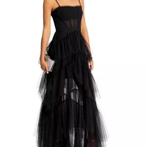 BCBGMAXAZRIA
Tulle Corset Essential Gown nwot